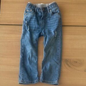 Levi's Kids Distressed Blue Jeans